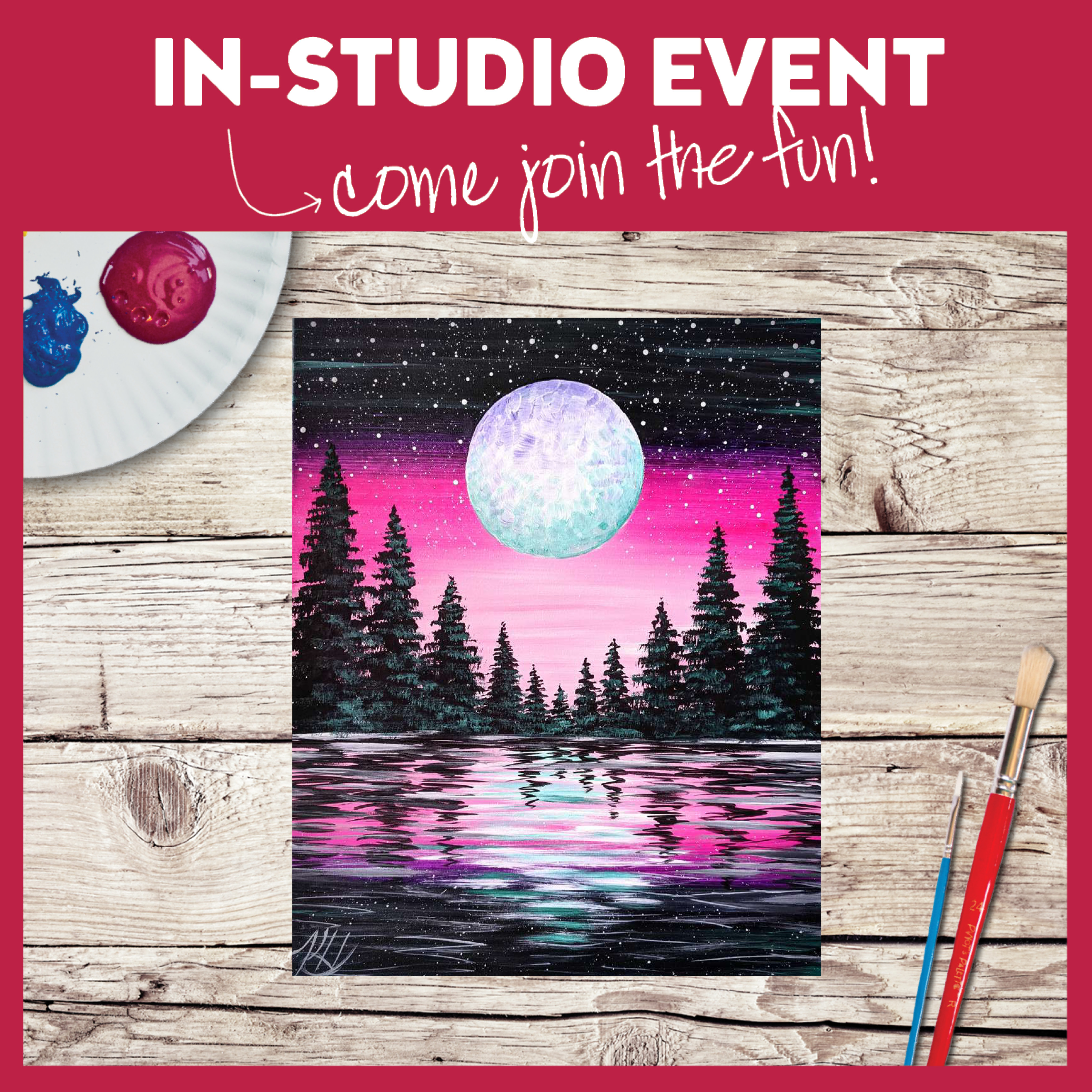 WE'RE BACK AND PAINTING IN-STUDIO!